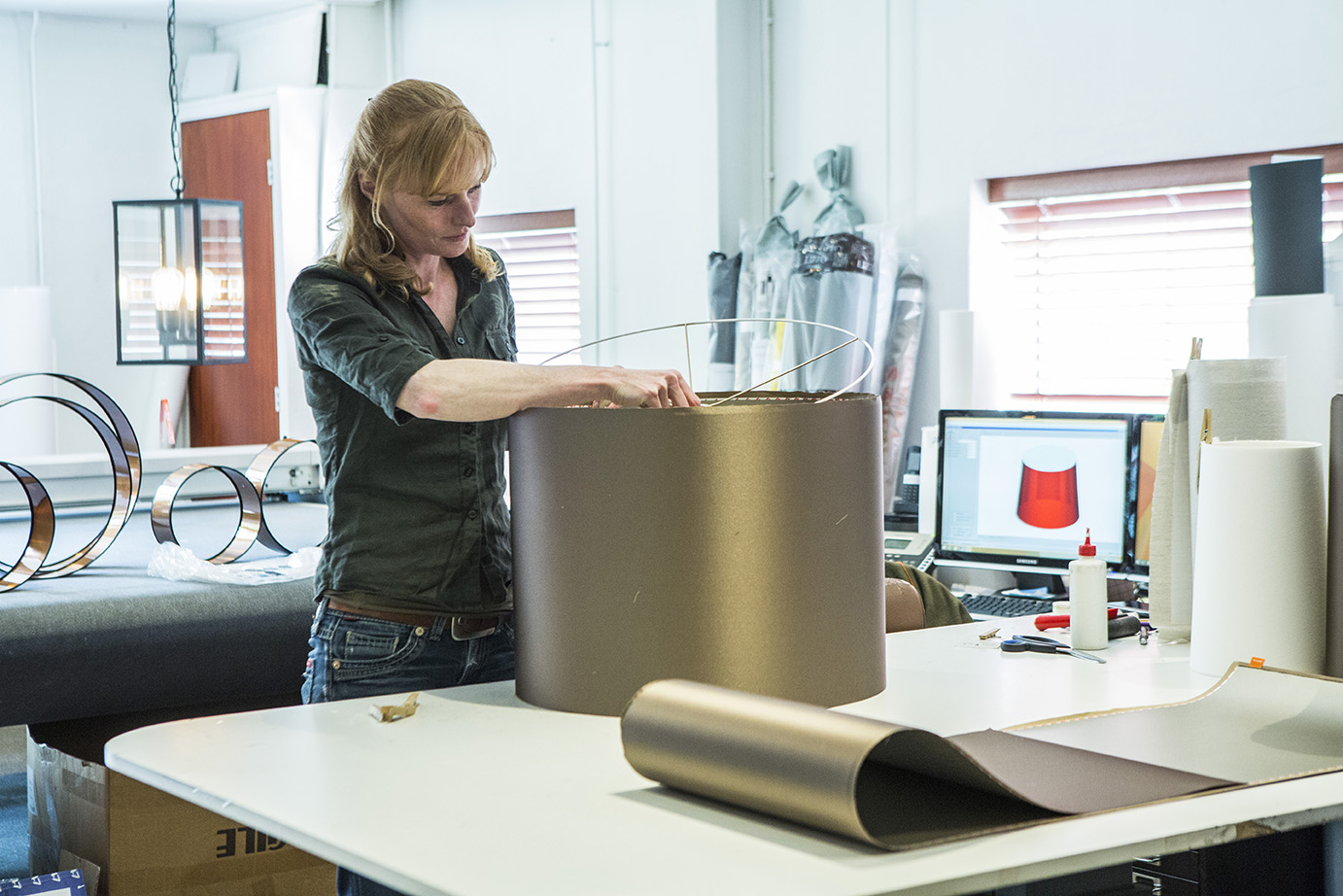 Atelier Danielle aan het werk Stout Verlichting