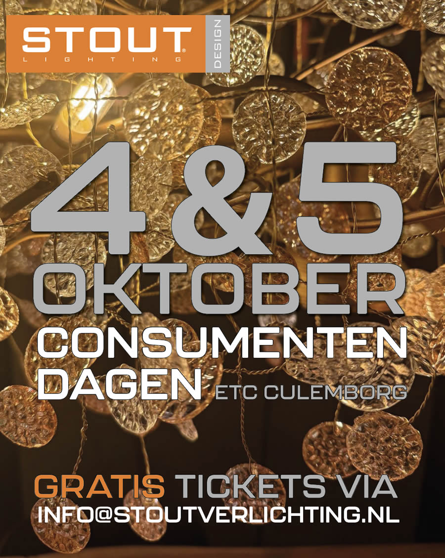 Stout Verlichting ETC Culemborg consumentendag 4-5 oktober 2025